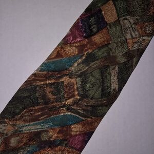 J. Garcia Multicolor Corduroy Men's Tie